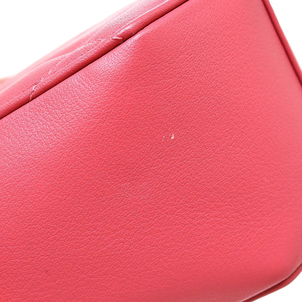 Chanel Pink Lambskin Camera Bag Mini