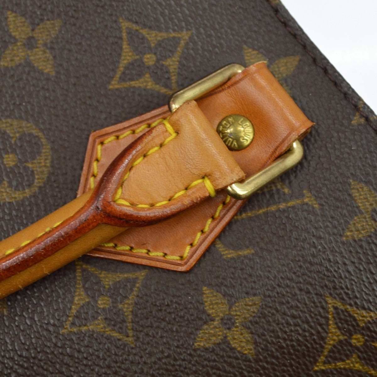 Louis Vuitton Monogram Sac Plat Tote Handbag