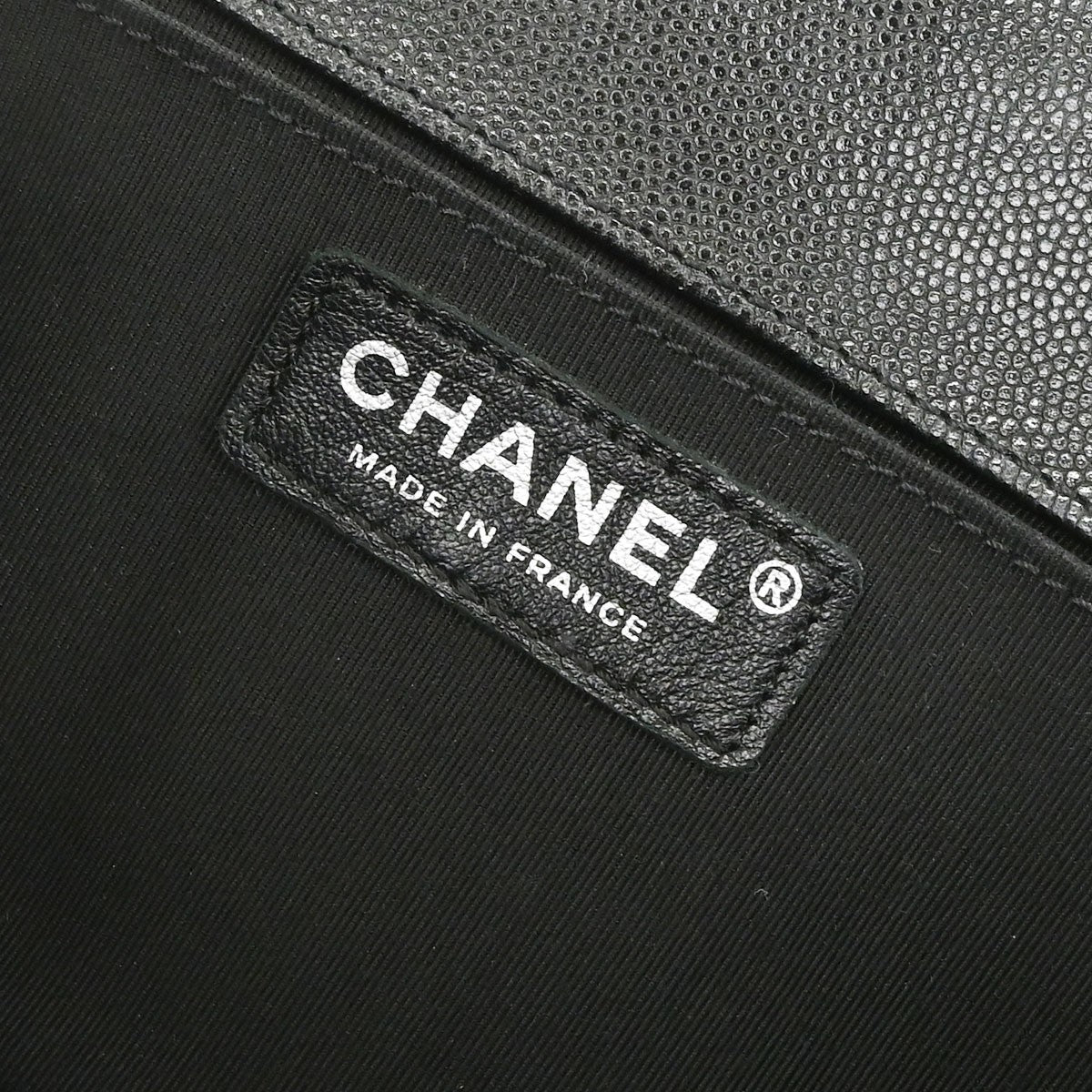Chanel Boy Black Calfskin Medium Shoulder Bag