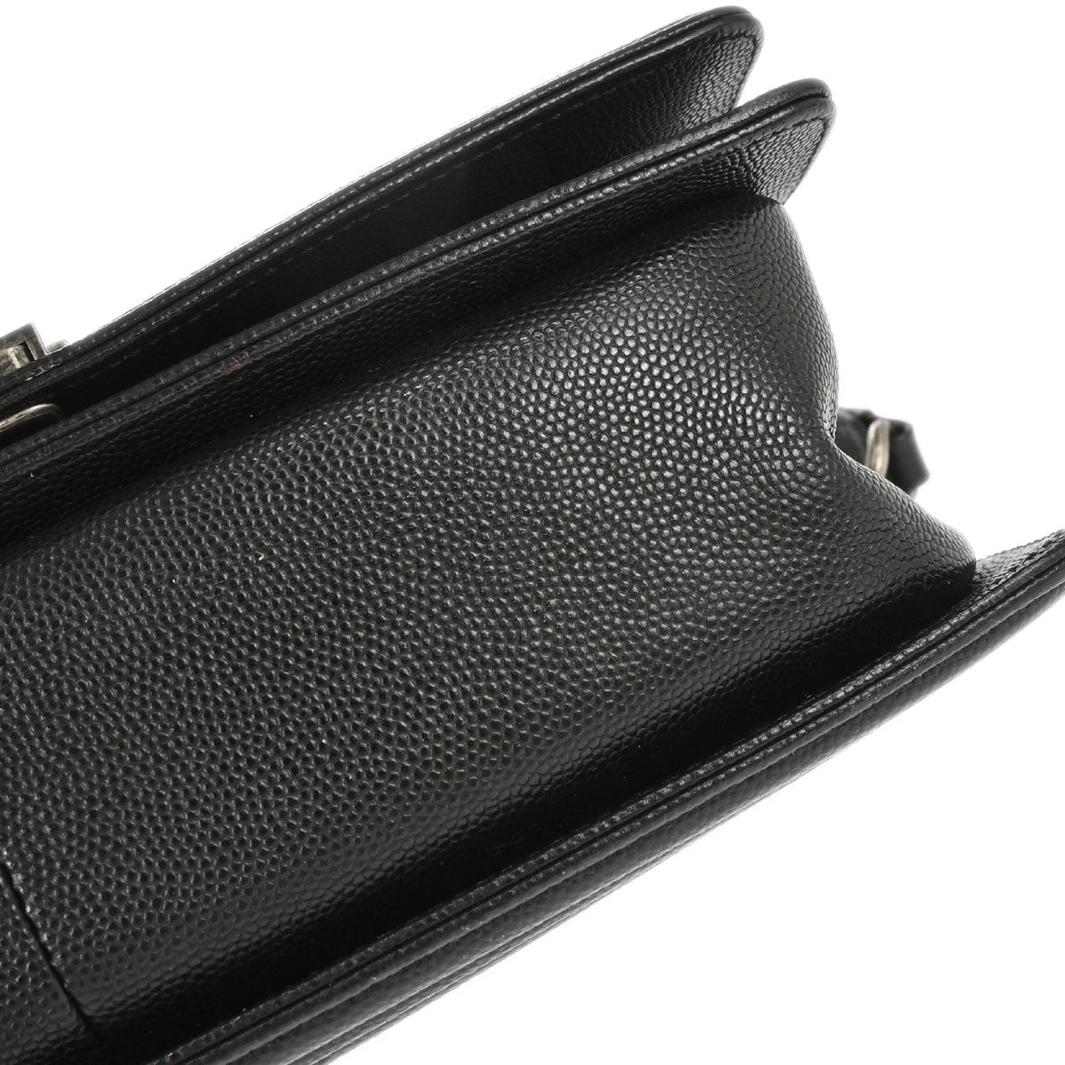 Chanel Boy Black Calfskin Medium Shoulder Bag