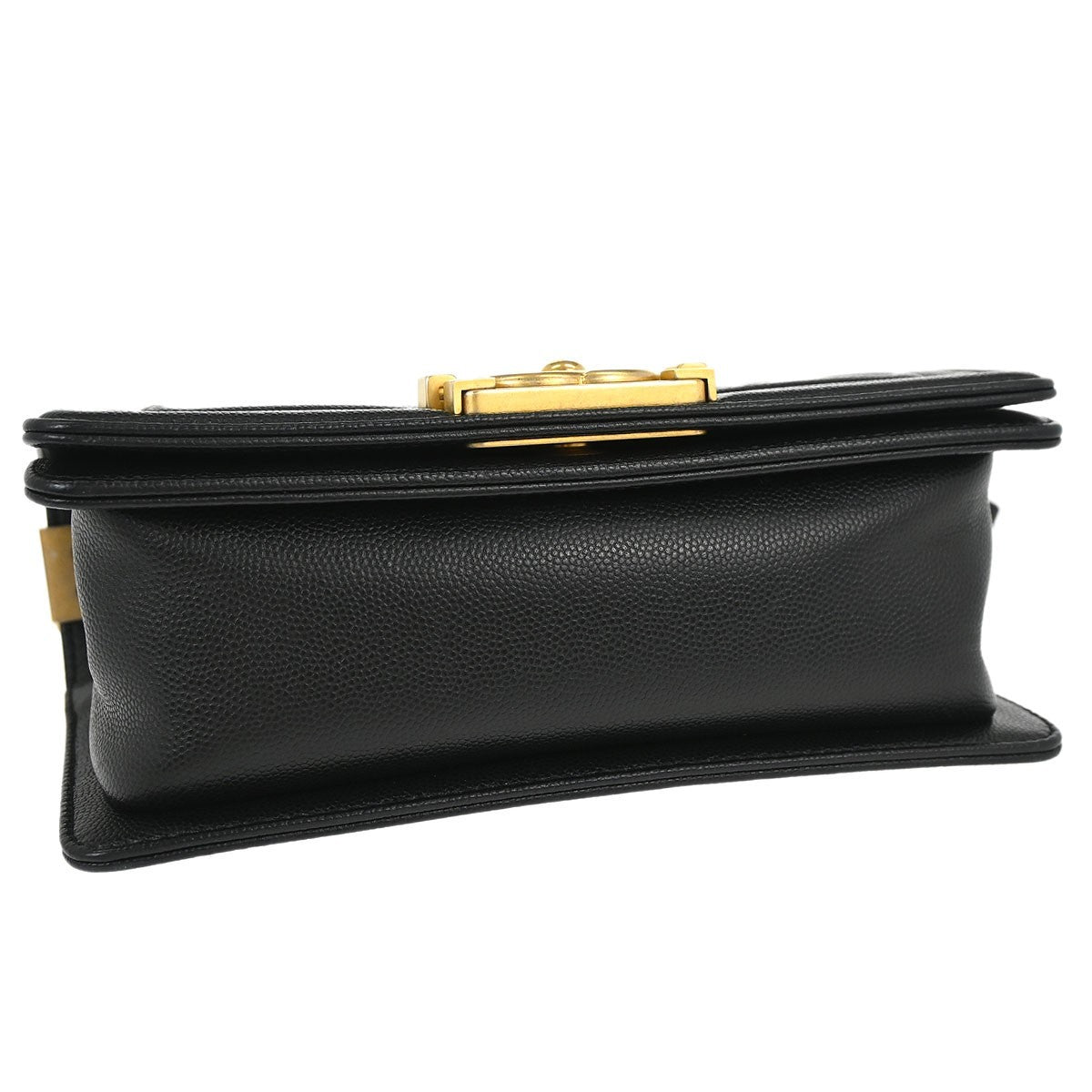 Chanel Boy Black Calfskin Small Chain Shoulder Bag