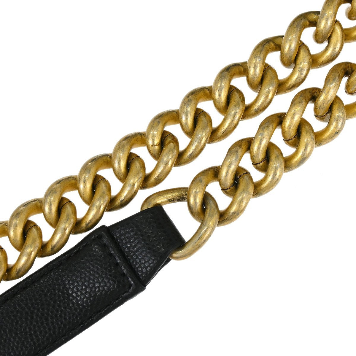 Chanel Boy Black Calfskin Small Chain Shoulder Bag
