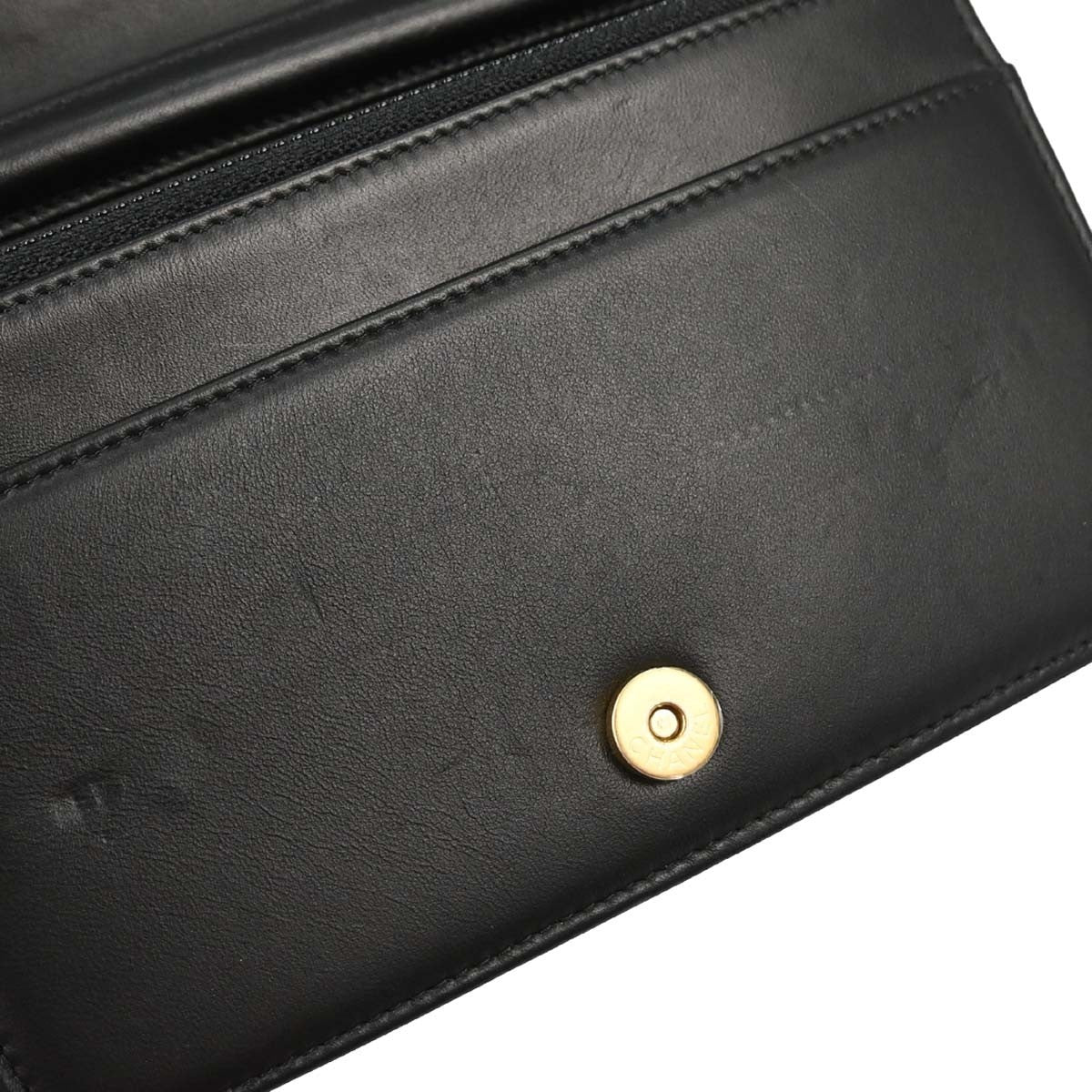 Chanel Boy Black Lambskin Wallet on Chain (WOC)