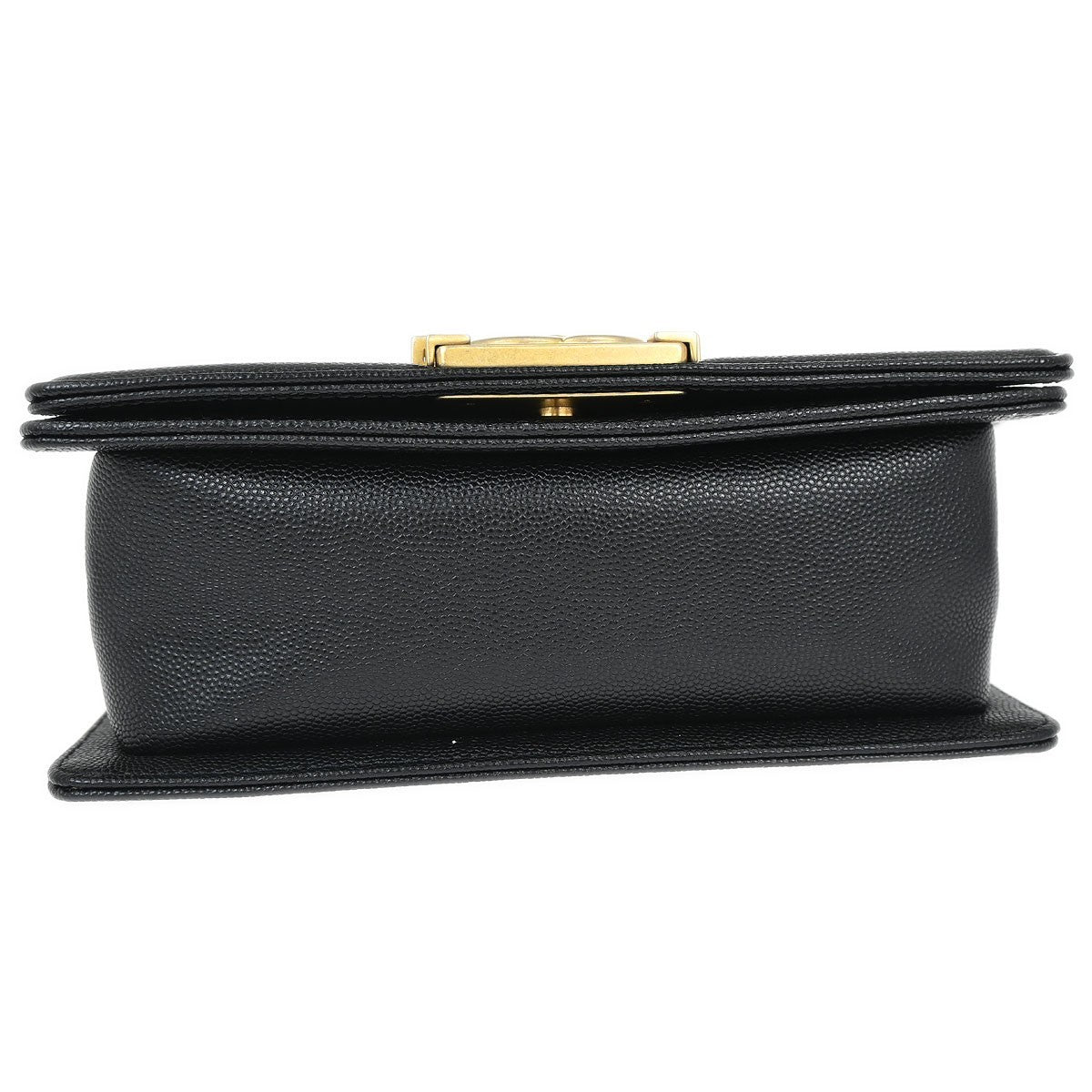 Chanel Boy Black Calfskin Small Chain Shoulder Bag
