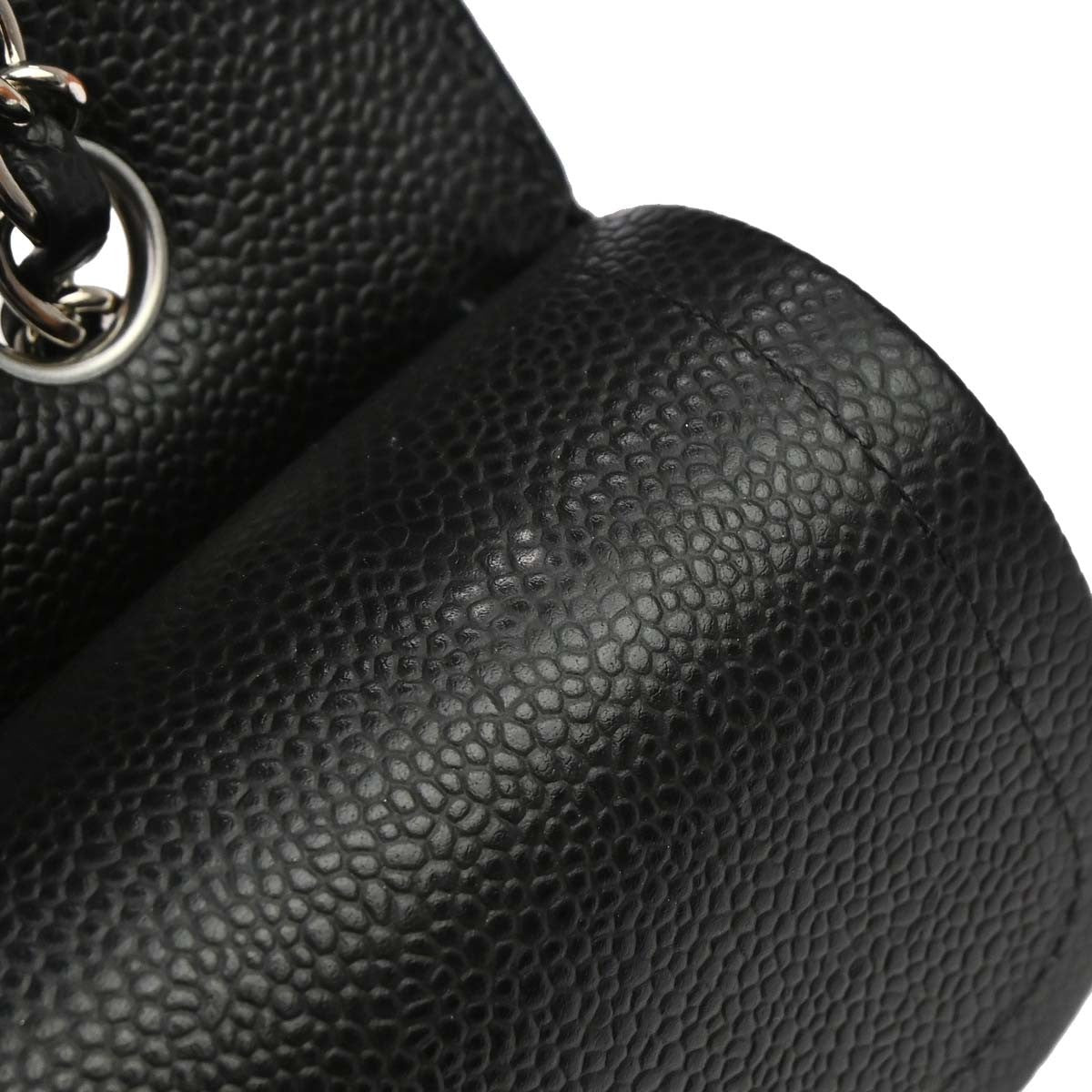Chanel Black Calfskin Medium Classic Double Flap Shoulder Bag