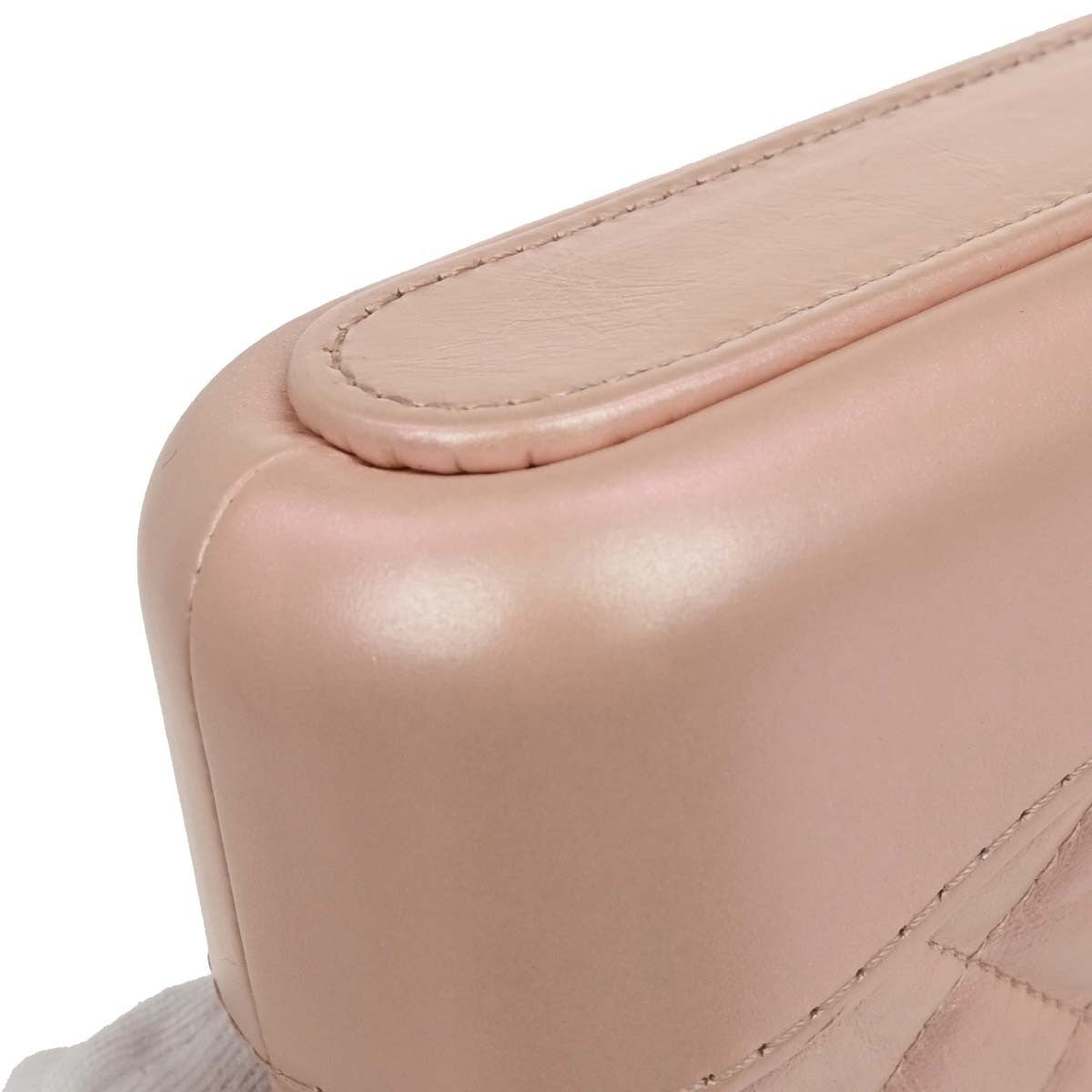 Chanel Light Pink Lambskin Calfskin Gabrielle Shoulder Bag