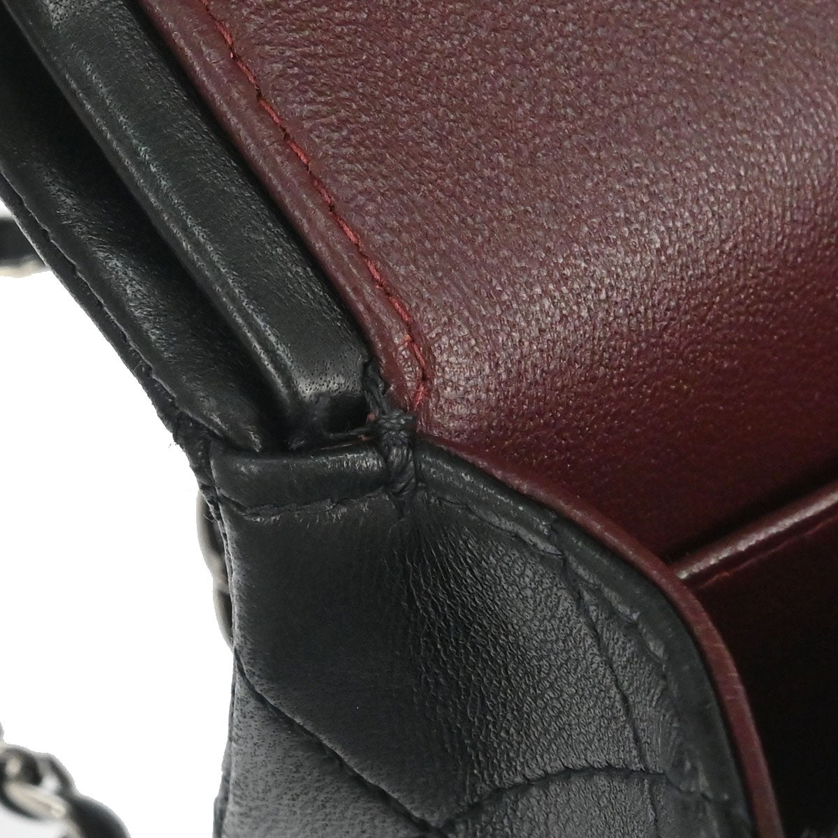 Chanel Black Lambskin Small Classic Double Flap Shoulder Bag