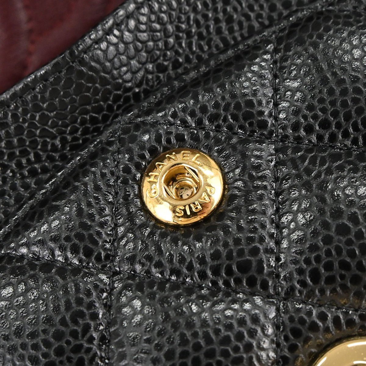 Chanel Black Calfskin Small Classic Double Flap Shoulder Bag