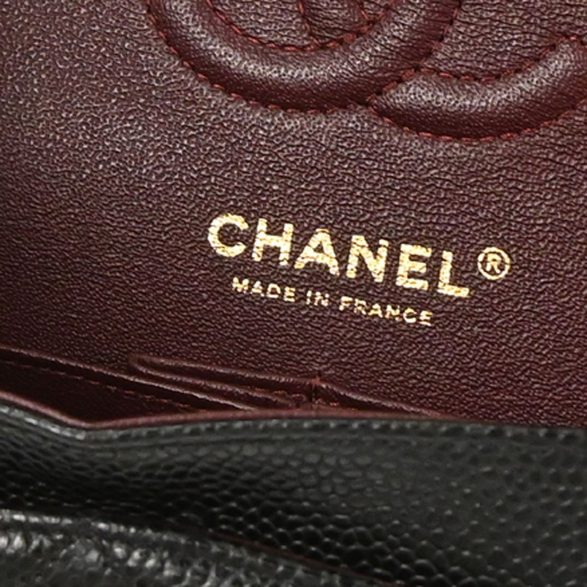Chanel Black Calfskin Small Classic Double Flap Shoulder Bag