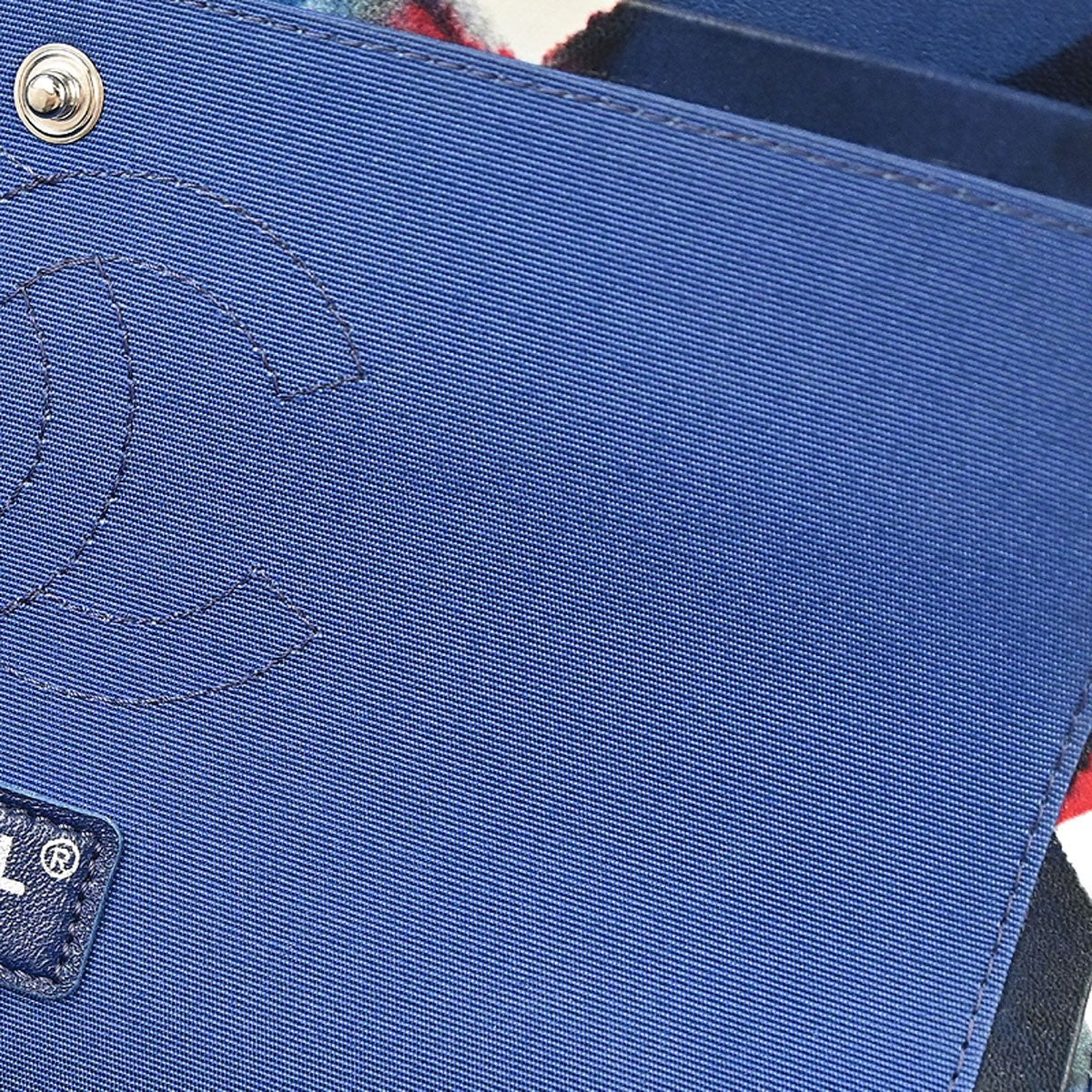 Chanel Navy Lambskin Airline Medium Classic Double Flap Shoulder Bag