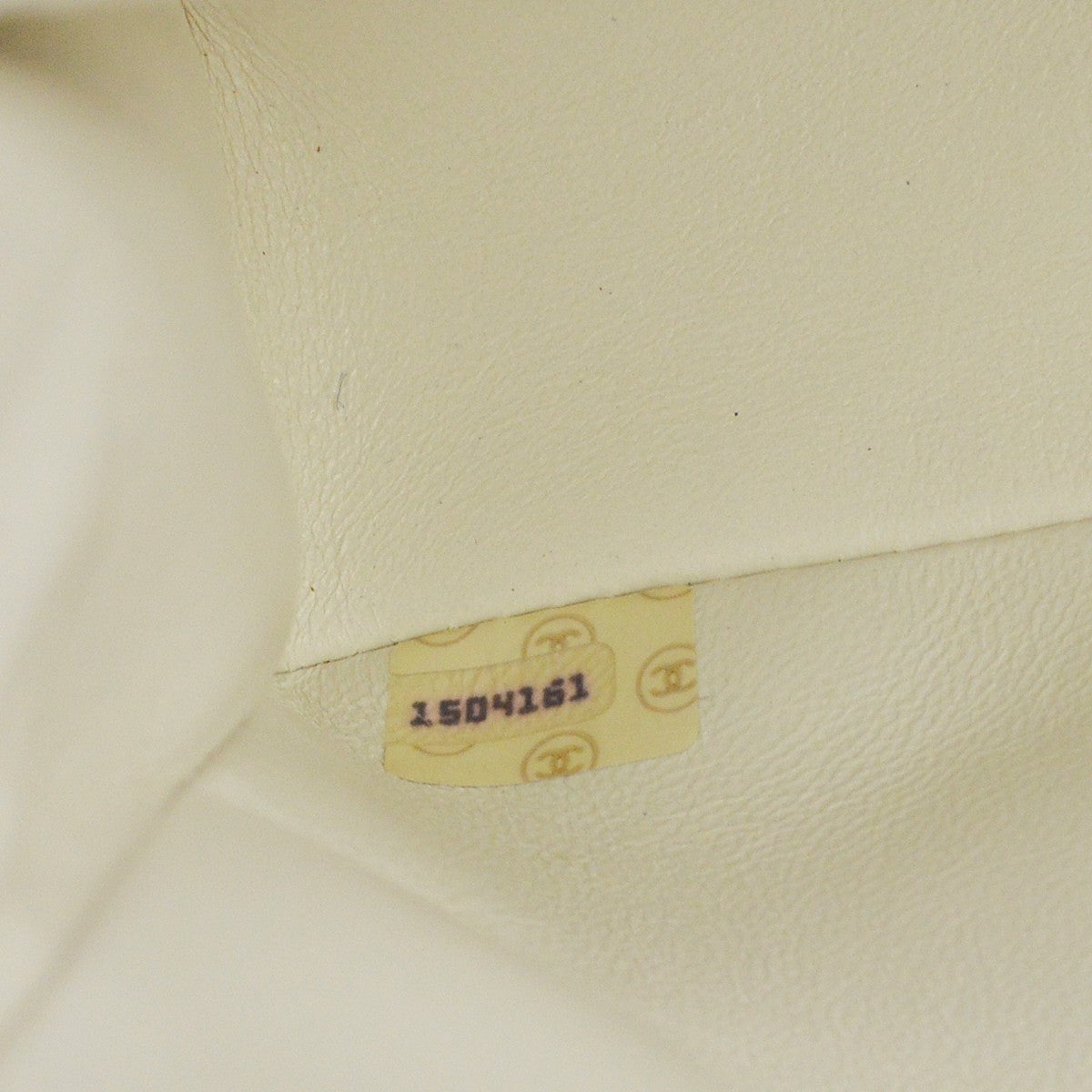 Chanel White Lambskin Small Classic Double Flap Shoulder Bag
