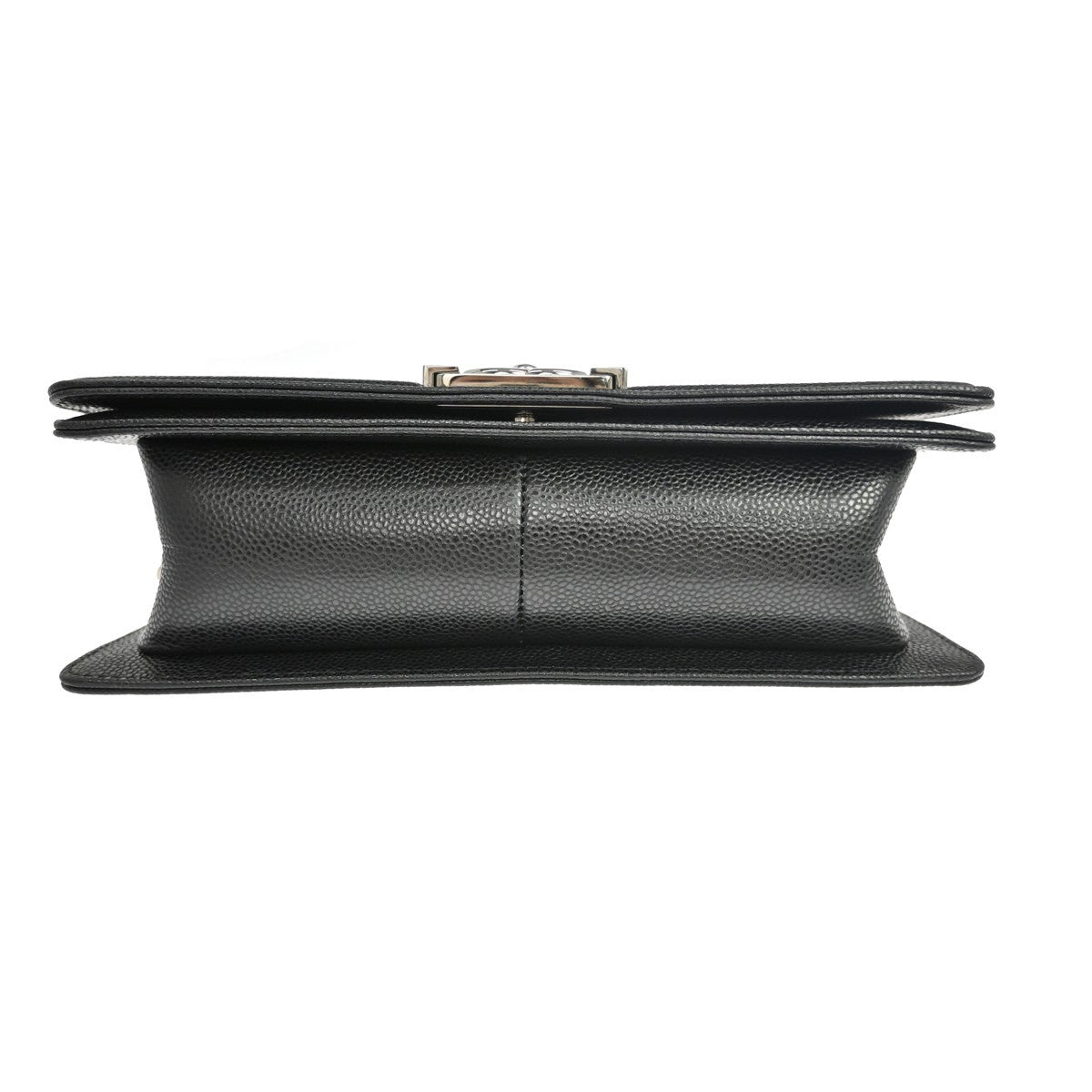 Chanel Boy Black Calfskin Medium Shoulder Bag