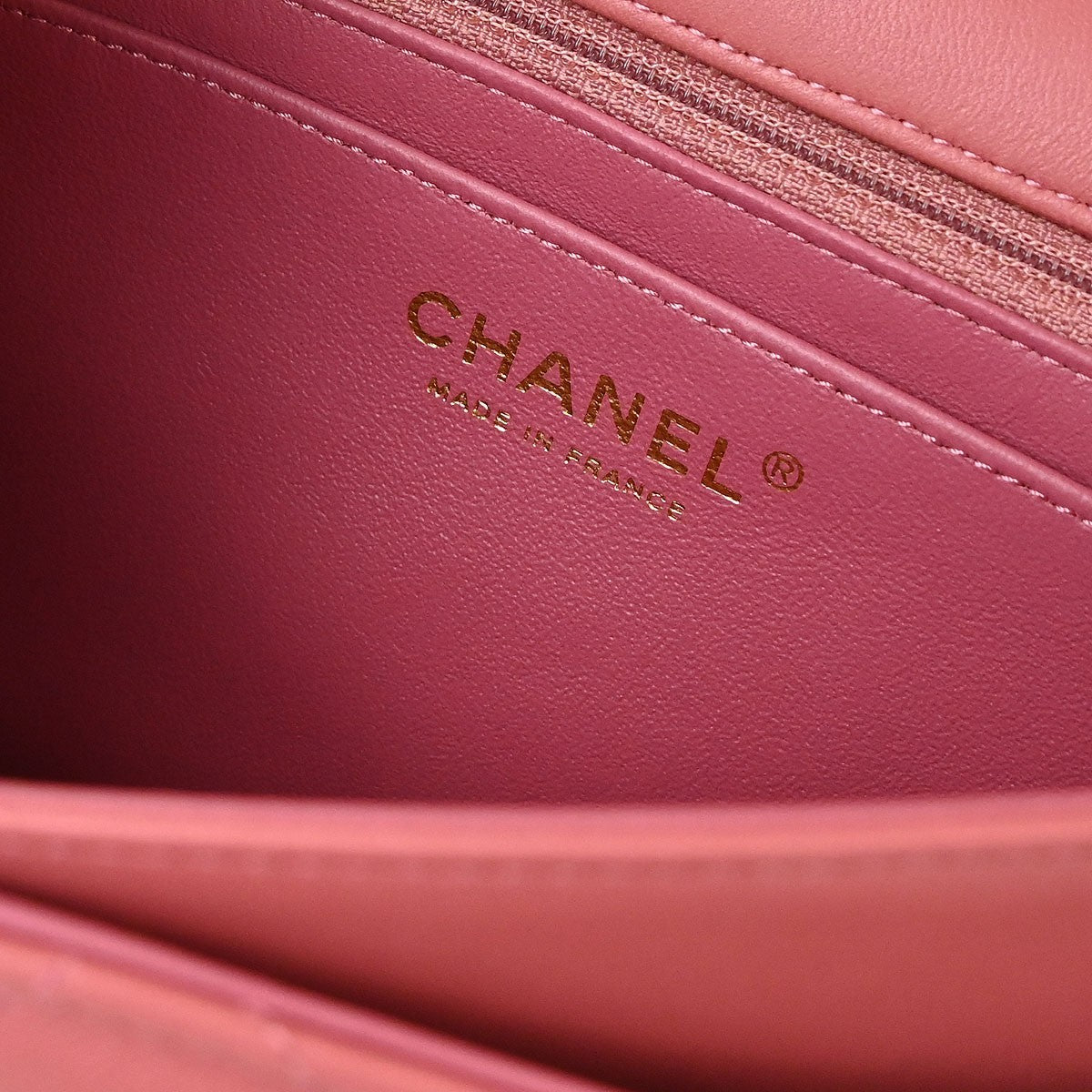 Chanel Pink Lambskin Valentine Shoulder Bag