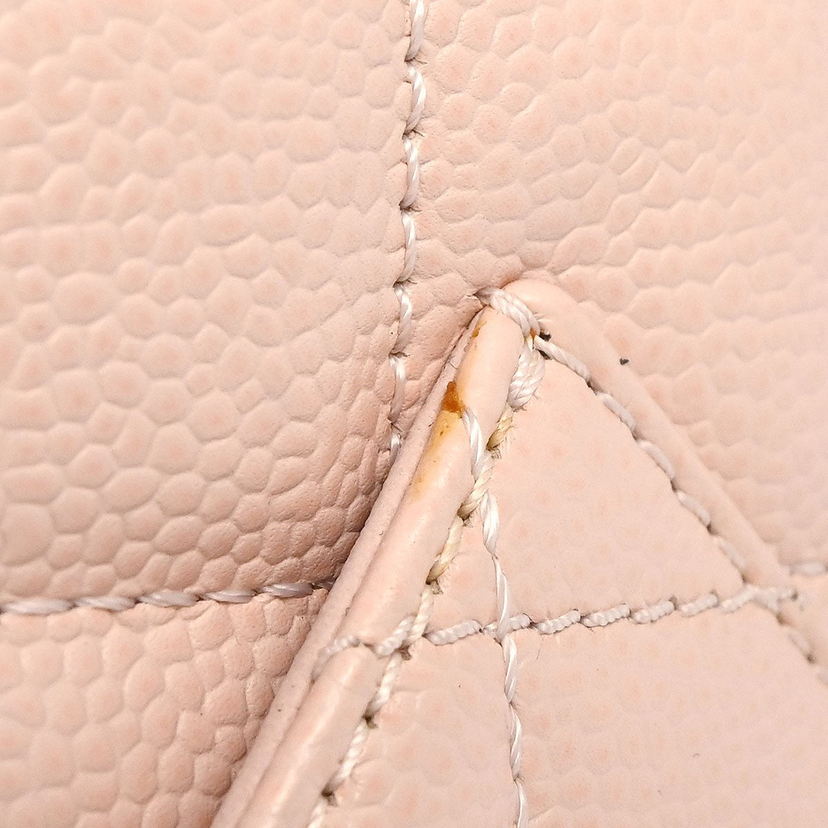 Chanel Light Pink Calfskin Grand Shopping Tote GST Chain Handbag