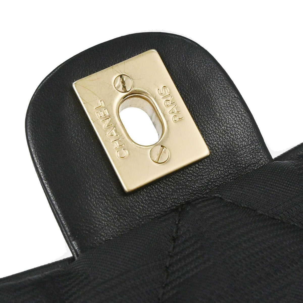 Chanel Black Nylon Jacquard Travel Mini Classic Single Flap Handbag