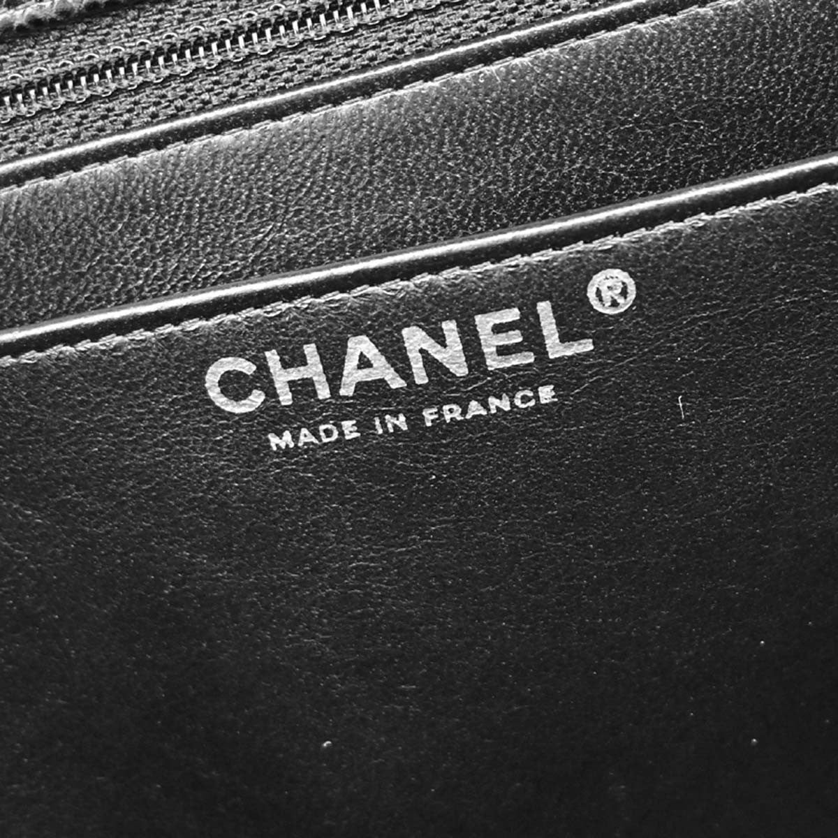 Chanel Black Calfskin Jumbo Classic Flap Shoulder Bag