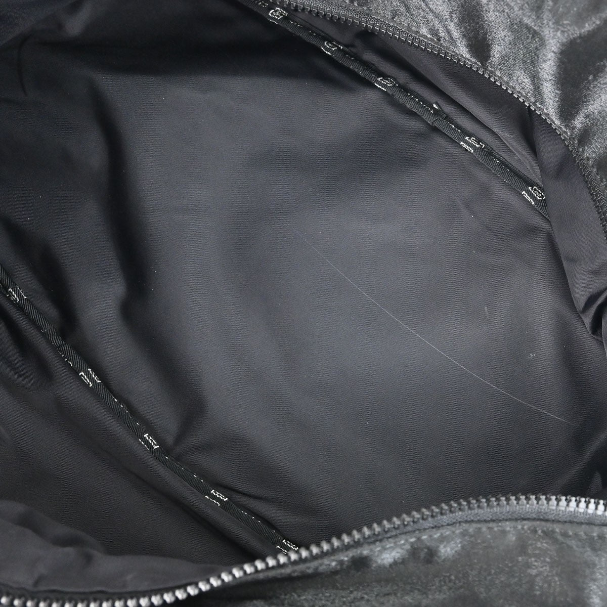 Chanel Black Nylon Choco Bar Sport Line Duffle Handbag