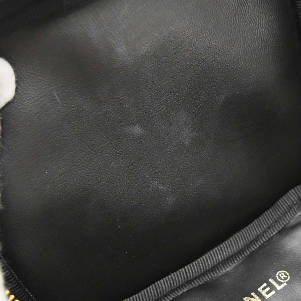Chanel Blue Denim Timeless Vanity Handbag