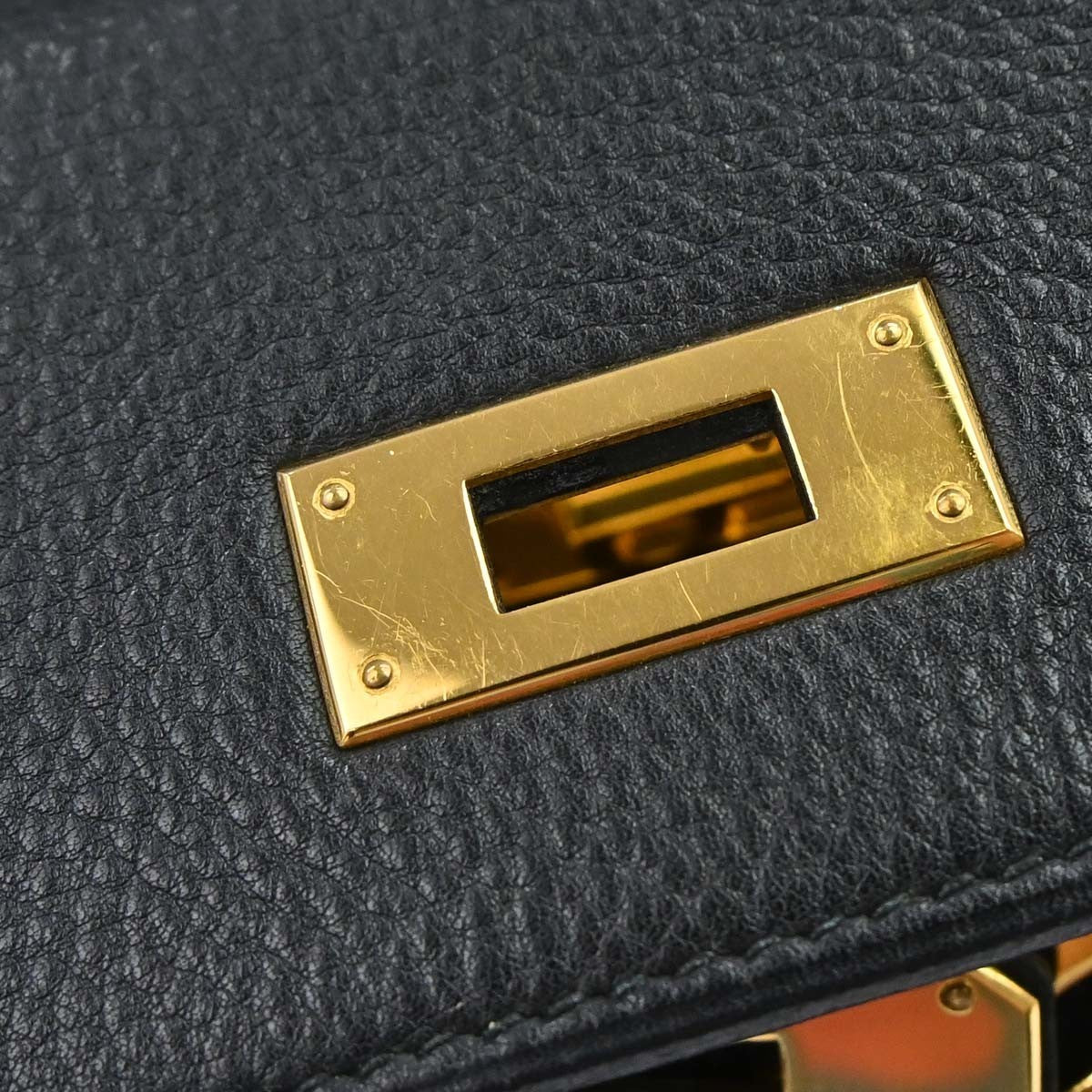 Hermès Black Togo Kelly A Dos GM Backpack