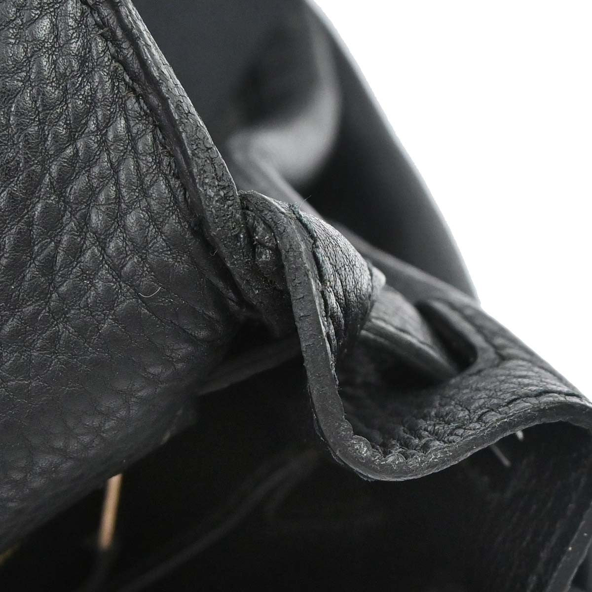 Hermès Black Togo Kelly A Dos GM Backpack