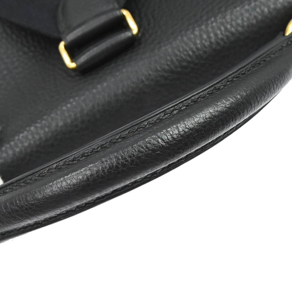 Hermès Black Togo Kelly A Dos GM Backpack