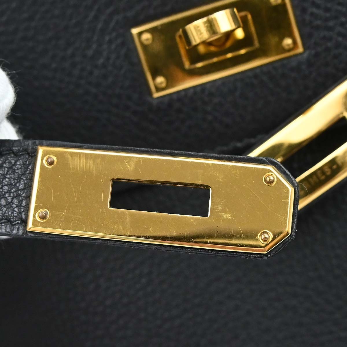 Hermès Black Togo Kelly A Dos GM Backpack