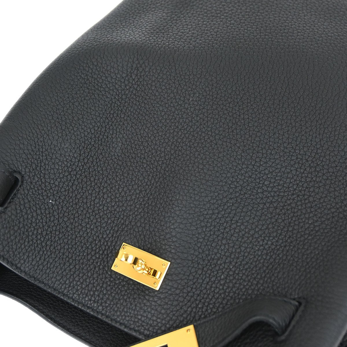 Hermès Black Togo So Kelly 22 Shoulder Bag