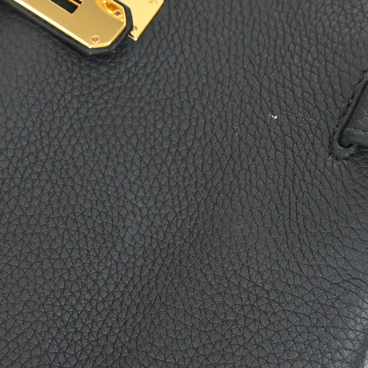 Hermès Black Togo So Kelly 22 Shoulder Bag