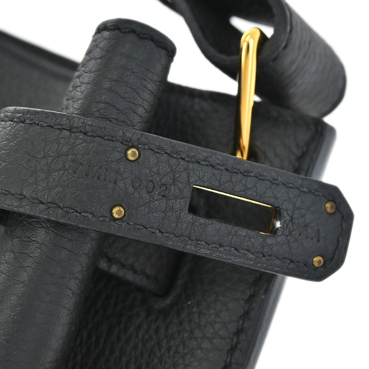 Hermès Black Togo So Kelly 22 Shoulder Bag