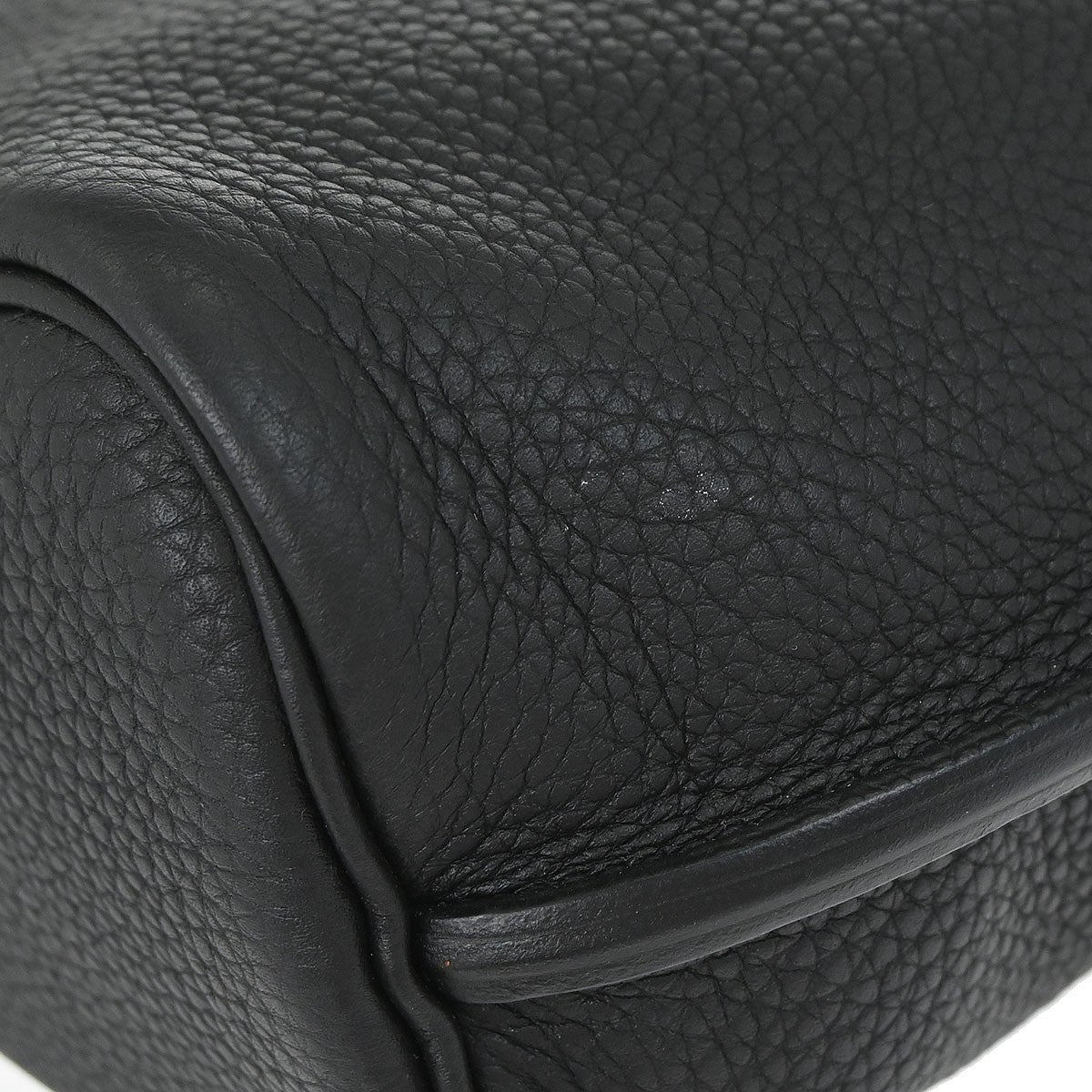 Hermès Black Togo So Kelly 22 Shoulder Bag