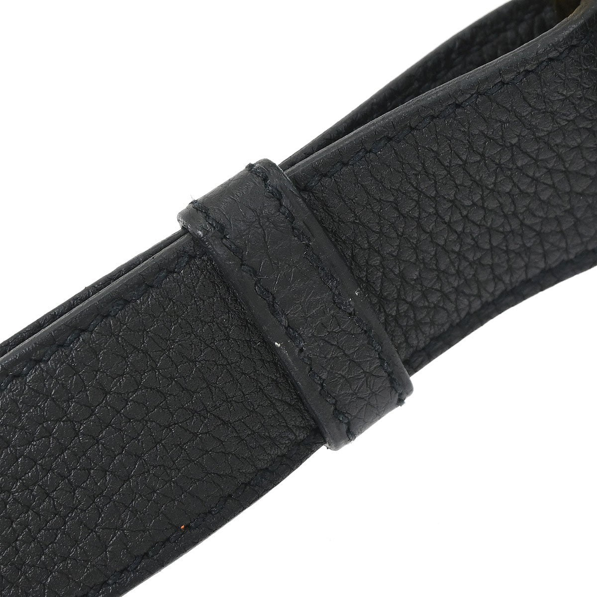 Hermès Black Togo So Kelly 22 Shoulder Bag