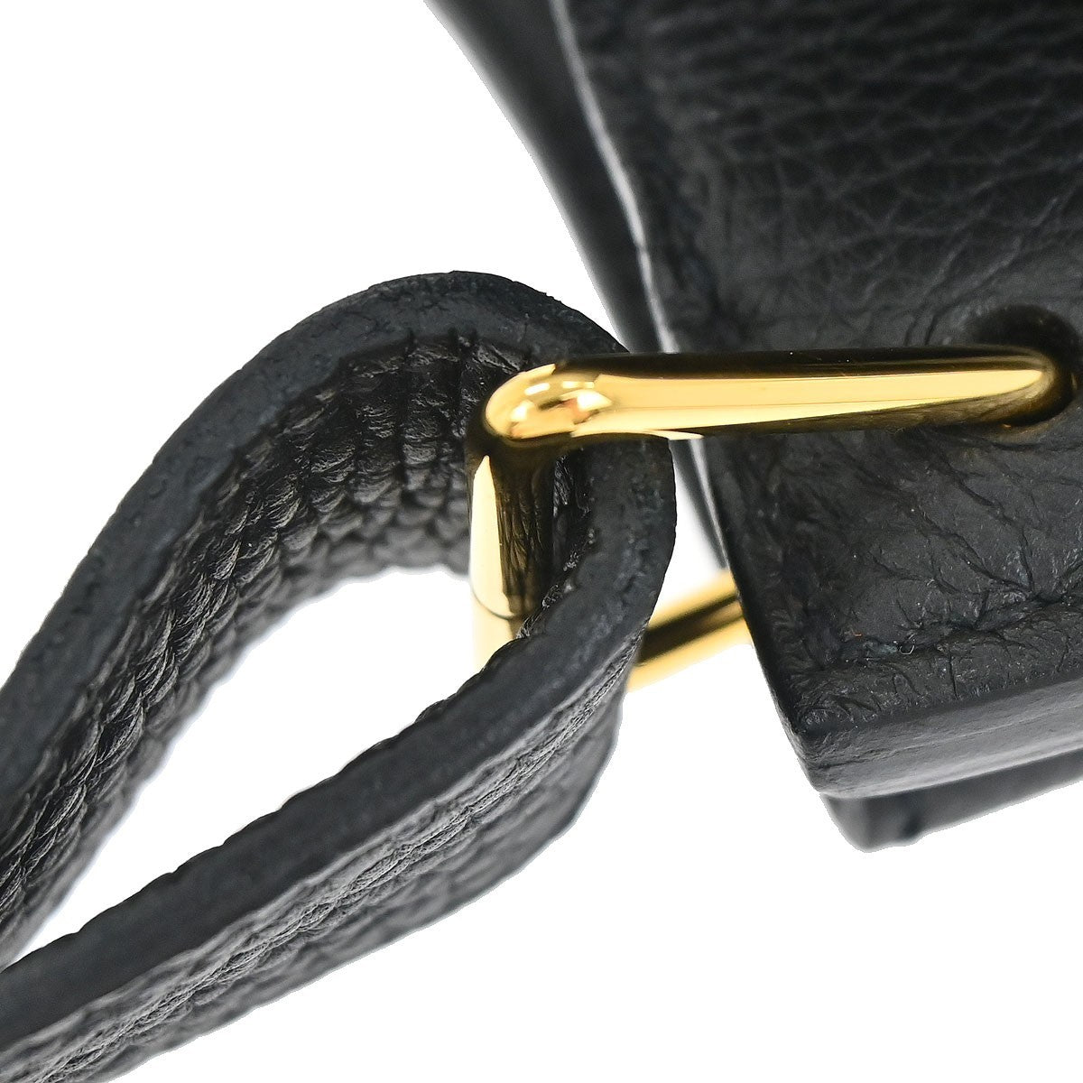 Hermès Black Togo So Kelly 22 Shoulder Bag