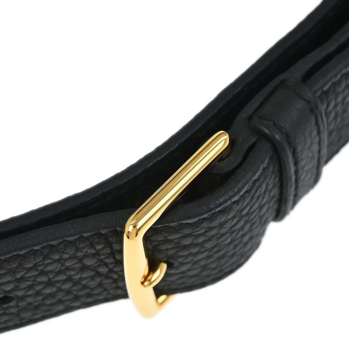 Hermès Black Togo So Kelly 22 Shoulder Bag