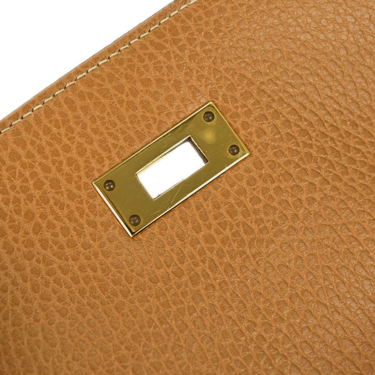 Hermès Natural Ardennes Kelly 32 Retourne 2way Handbag