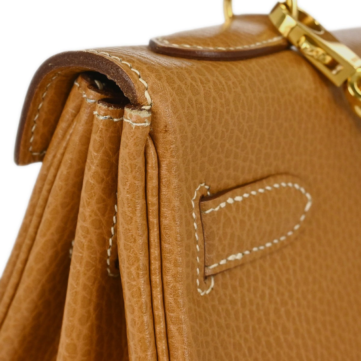 Hermès Natural Ardennes Kelly 32 Retourne 2way Handbag