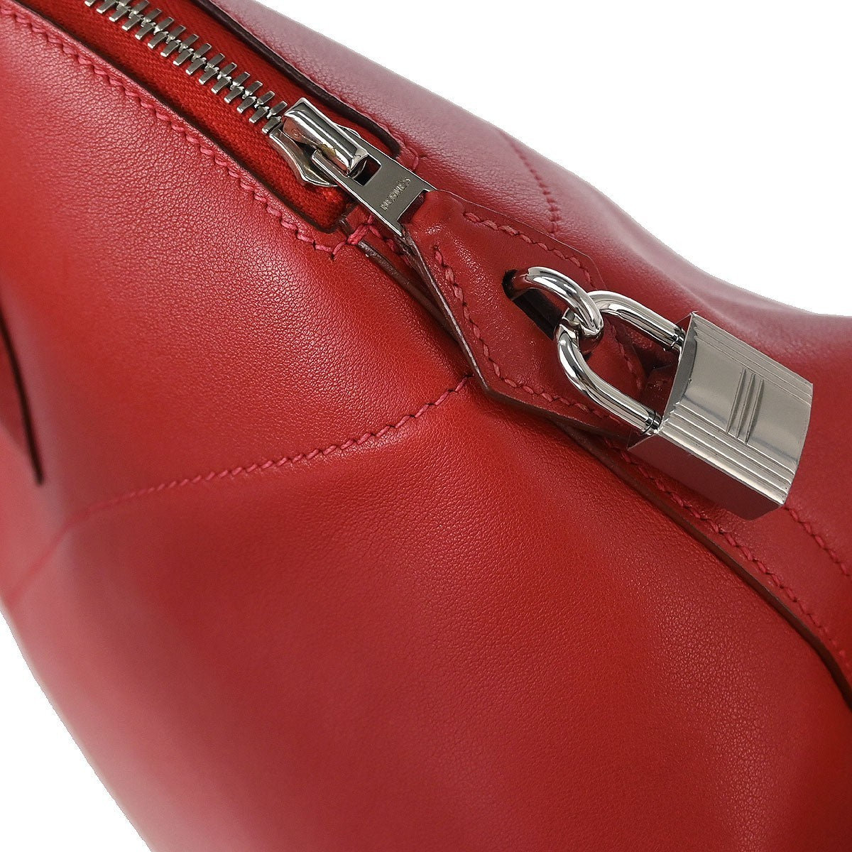 Hermès Vermilion Swift Bolide 35 2way Handbag