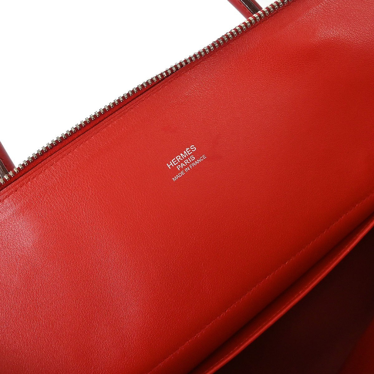 Hermès Vermilion Swift Bolide 35 2way Handbag