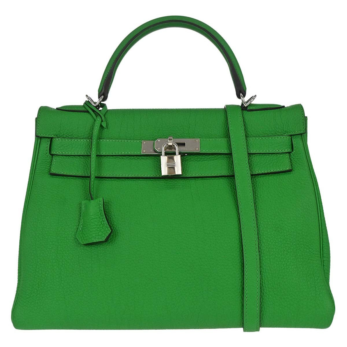 Hermès Bambou Togo Kelly 32 Retourne 2way Handbag