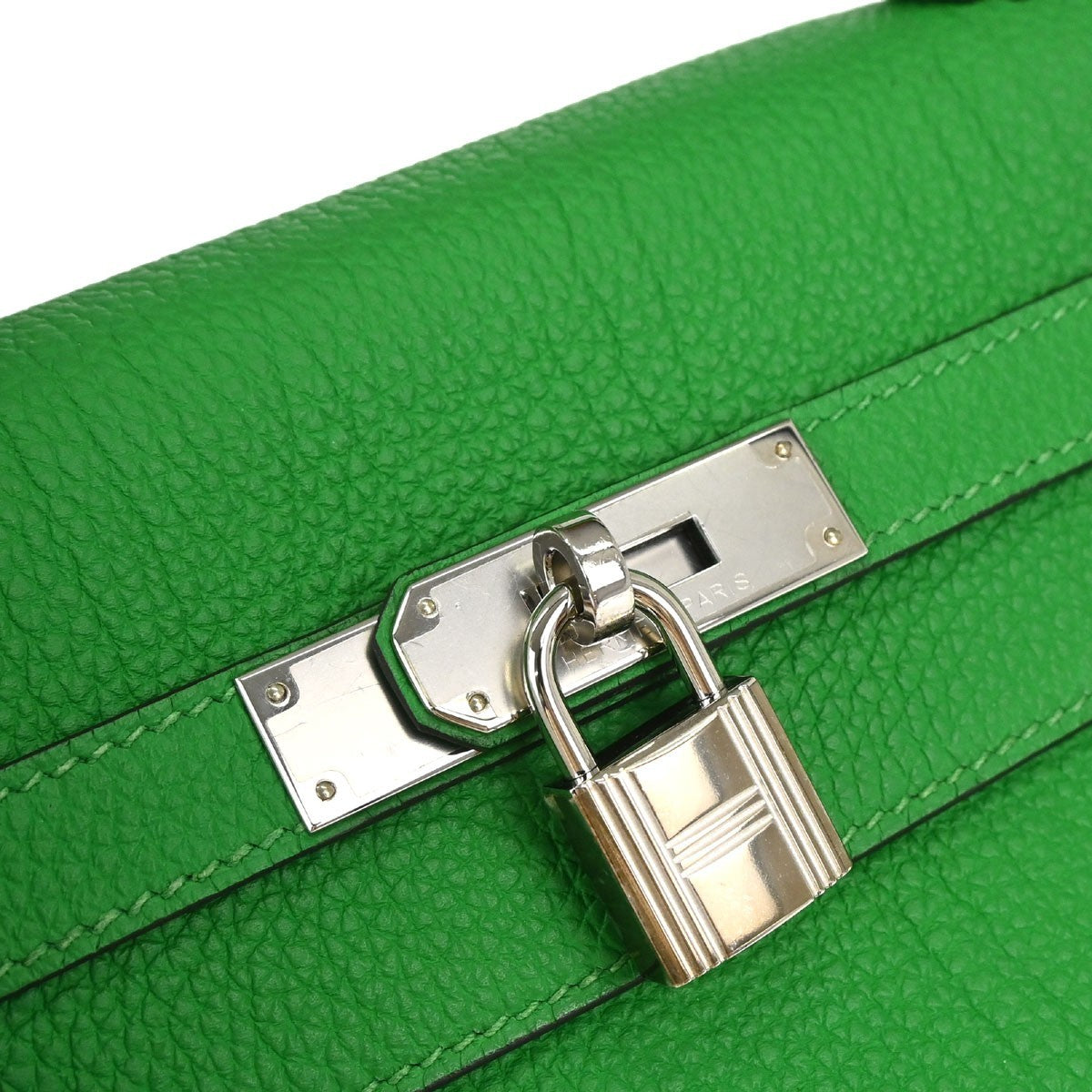 Hermès Bambou Togo Kelly 32 Retourne 2way Handbag