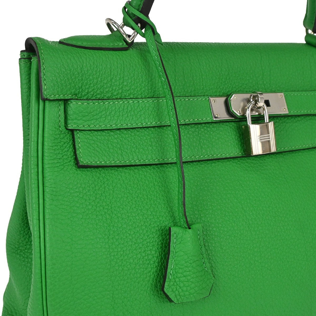 Hermès Bambou Togo Kelly 32 Retourne 2way Handbag