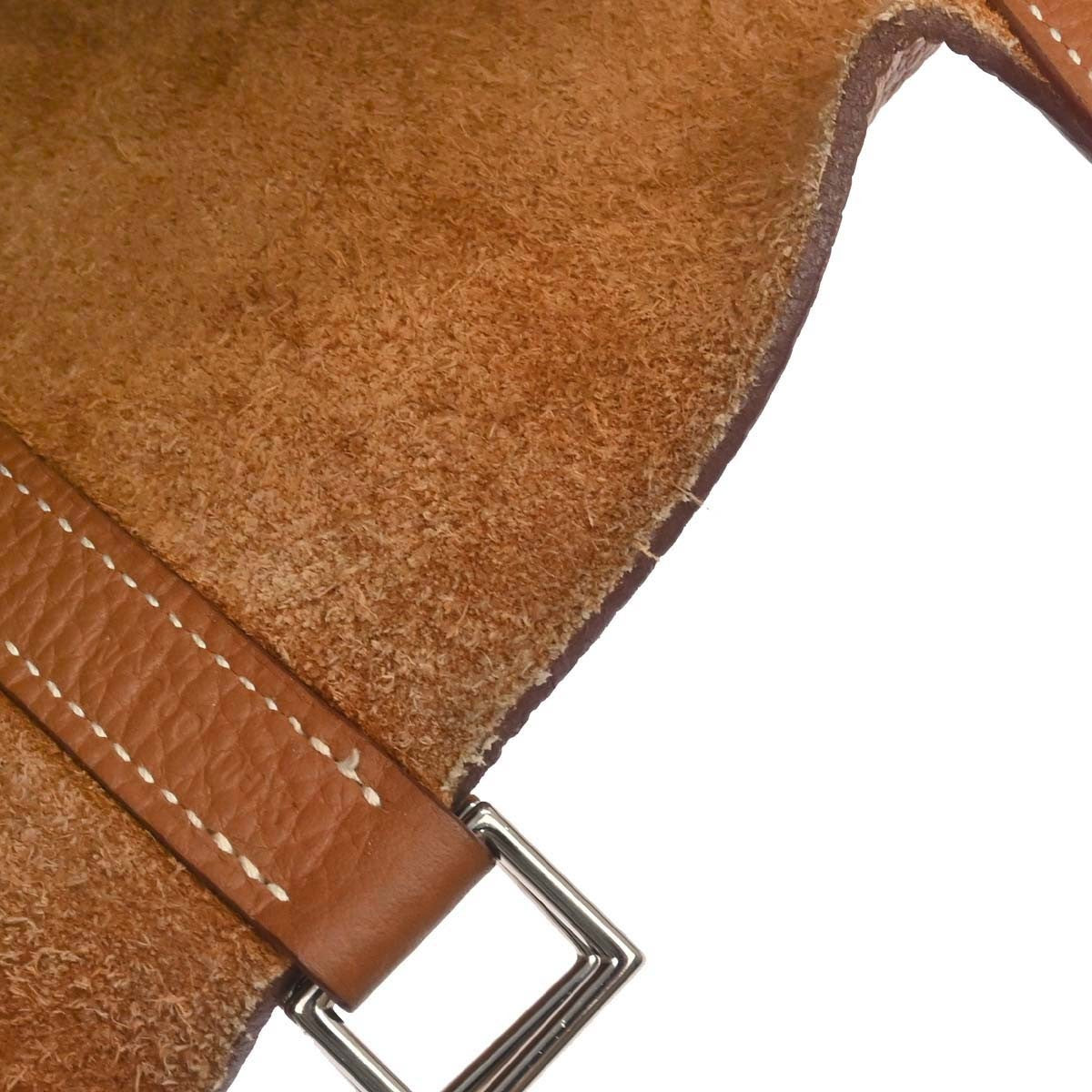 Hermès Gold Taurillon Clemence Picotin Lock 22 MM Handbag