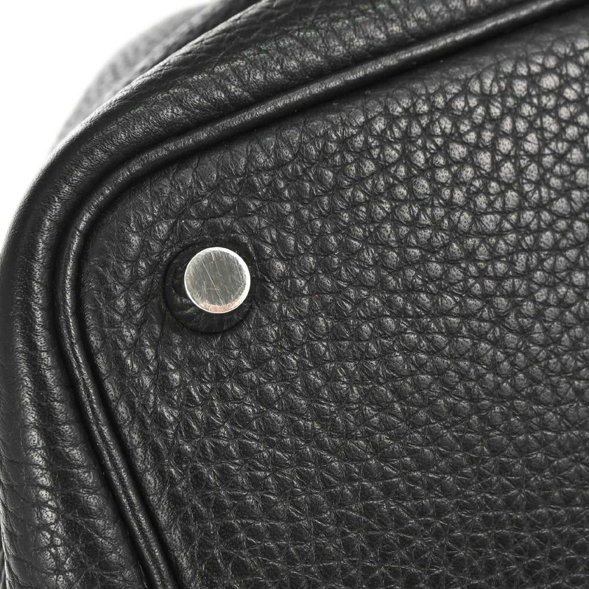 Hermès Black Taurillon Clemence Picotin Lock 18 PM Handbag