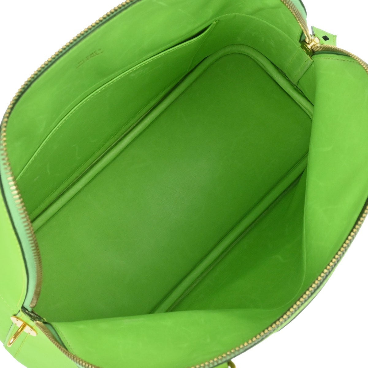 Hermès Apple Green Gulliver Bolide 31 2way Handbag