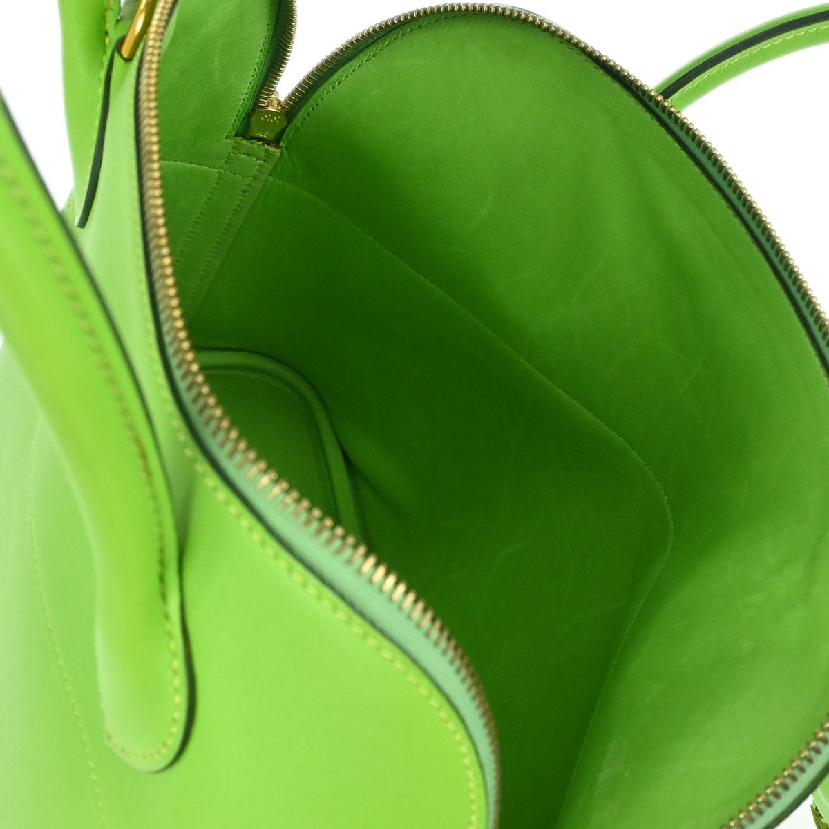 Hermès Apple Green Gulliver Bolide 31 2way Handbag