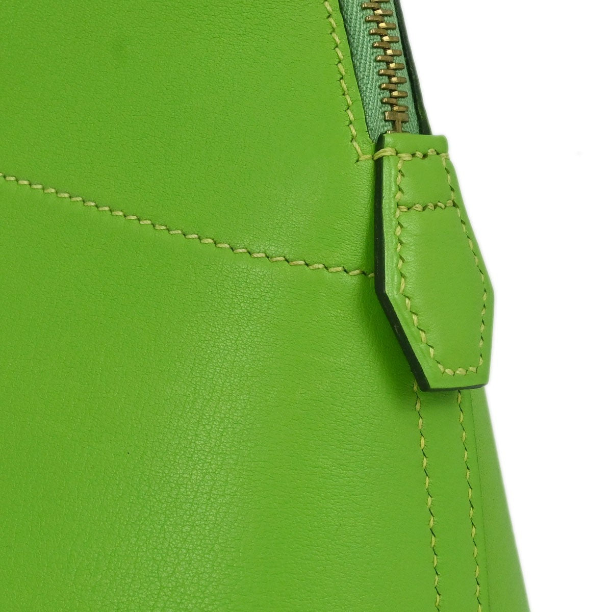 Hermès Apple Green Gulliver Bolide 31 2way Handbag