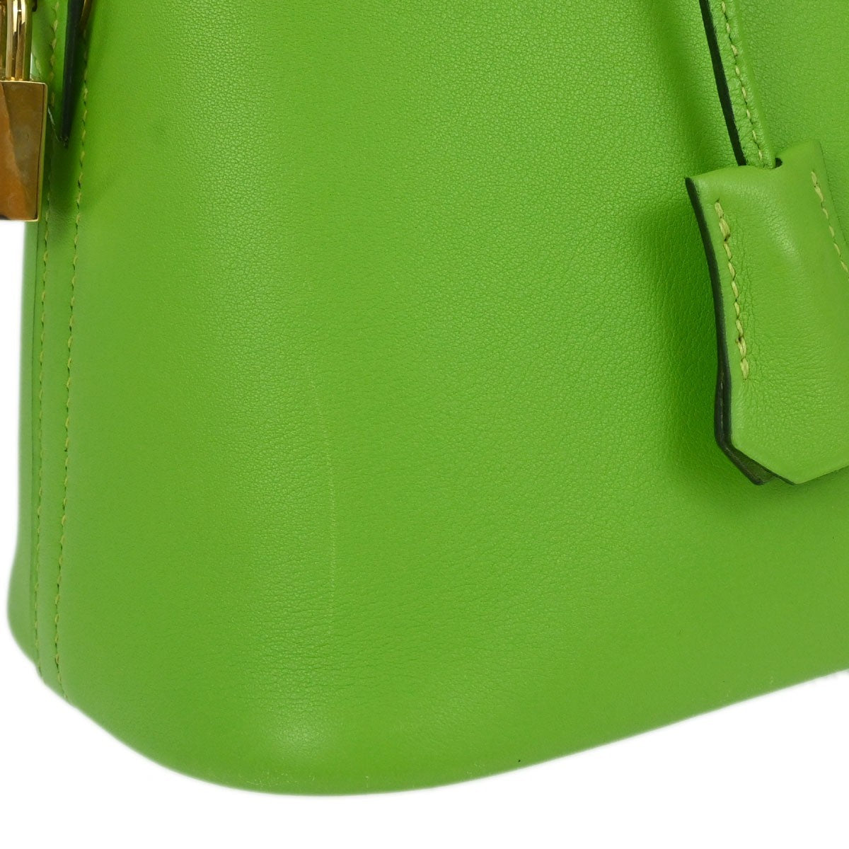 Hermès Apple Green Gulliver Bolide 31 2way Handbag