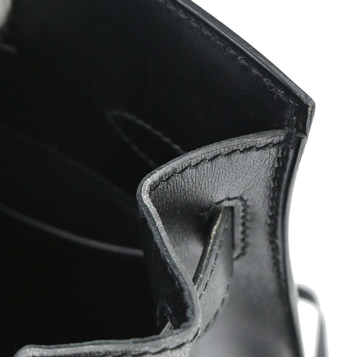 Hermès Black Box Calf Kelly Sport MM Shoulder Bag