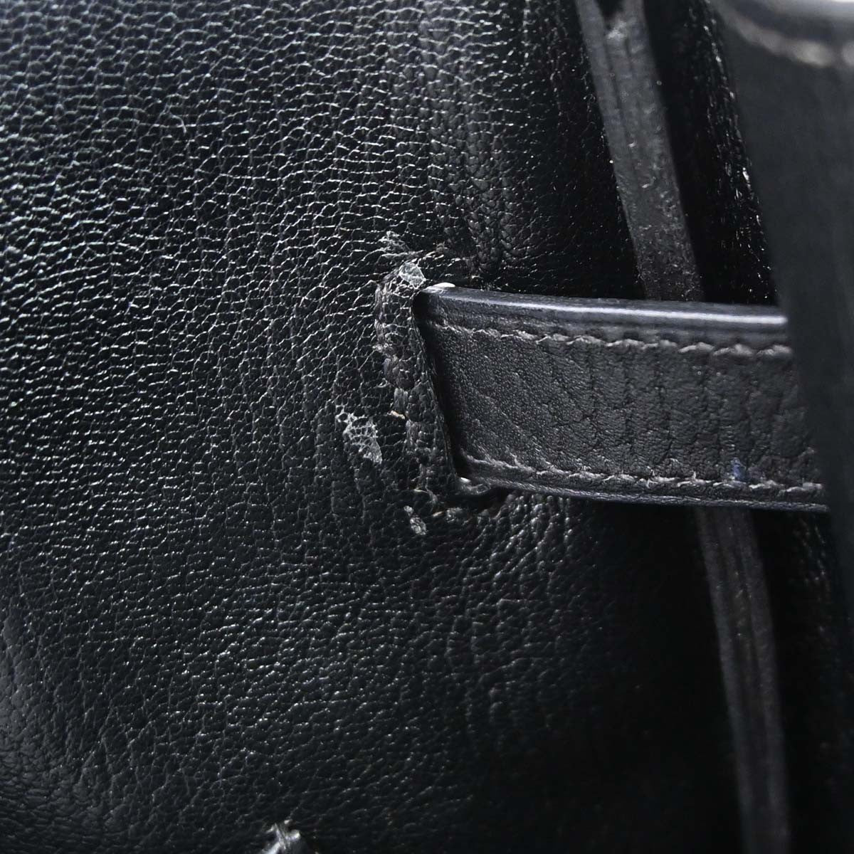 Hermès Black Ardennes Birkin 35 Handbag