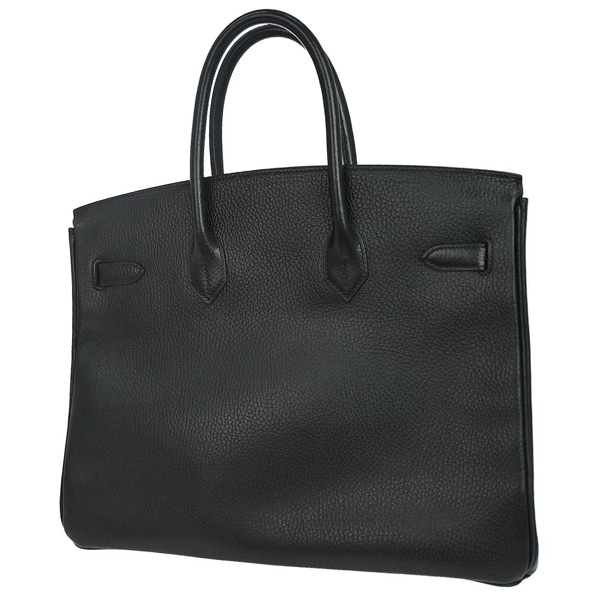 Hermès Black Ardennes Birkin 35 Handbag