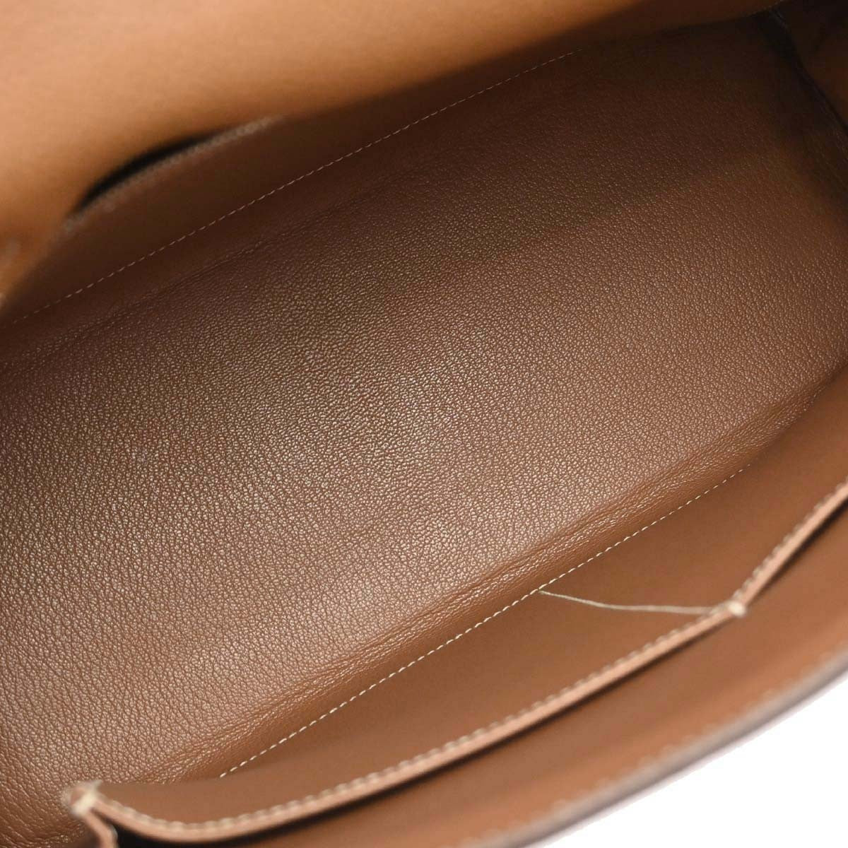 Hermès Gold Togo Kelly 32 Retourne 2way Shoulder Handbag